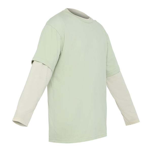 Nostra Double Sleeve Tshirt Sage