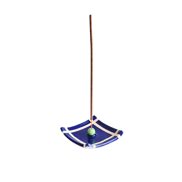 Padel Incense Holder Blue