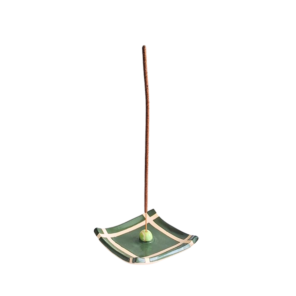 Padel Incense Holder Green