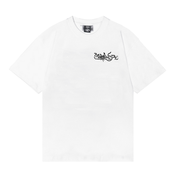 Retired Hippies White - Shortsleeves T-Shirt
