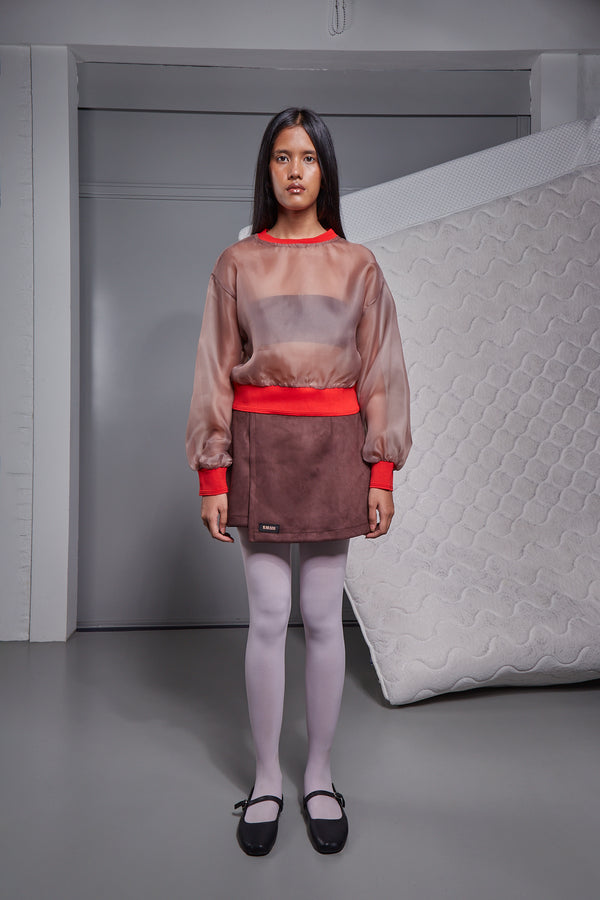 Juno Top In Coffee