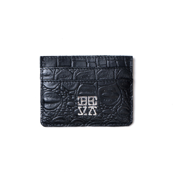 Leather Card Holder - Black