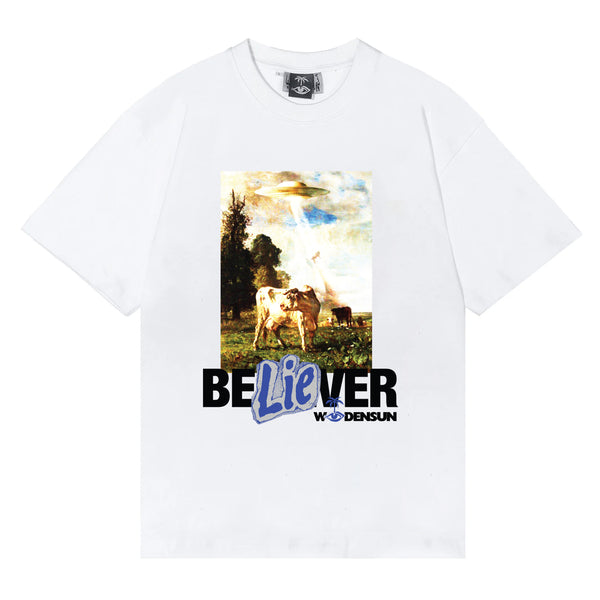 Believer - Shortsleeve T-Shirt White