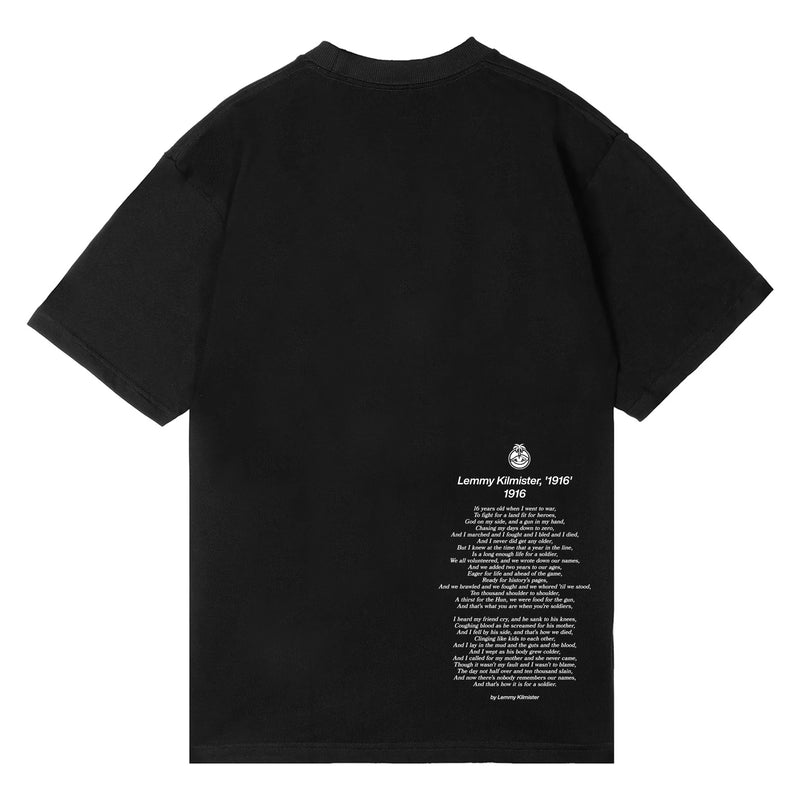 Lemmy - Shortsleeve T-Shirt Black