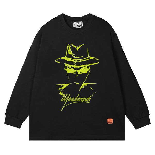 Nobody - Longsleeve T-Shirt Black