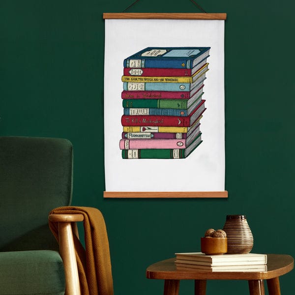 Book Lovers - Art Tea Towel