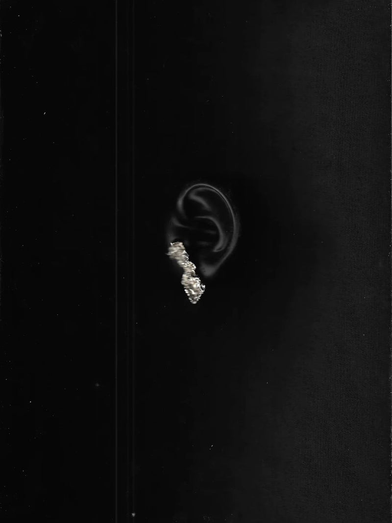 Runtuh 04 Earring Silver