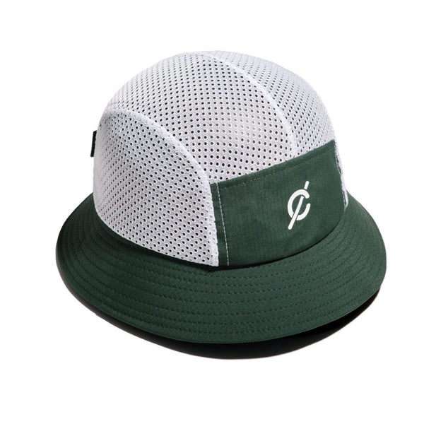 Grace Green Mesh Bucket Hat