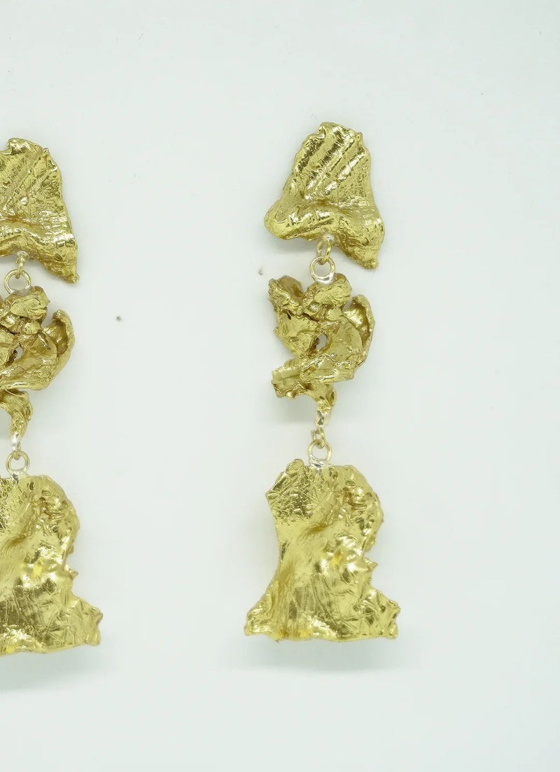 Kelana Earrings Gold