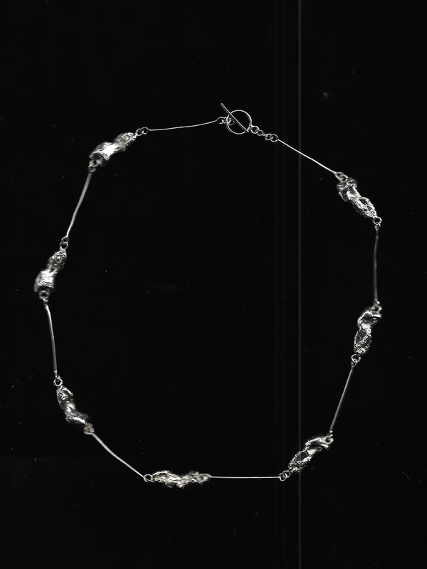 Anomali 13 Necklace Silver
