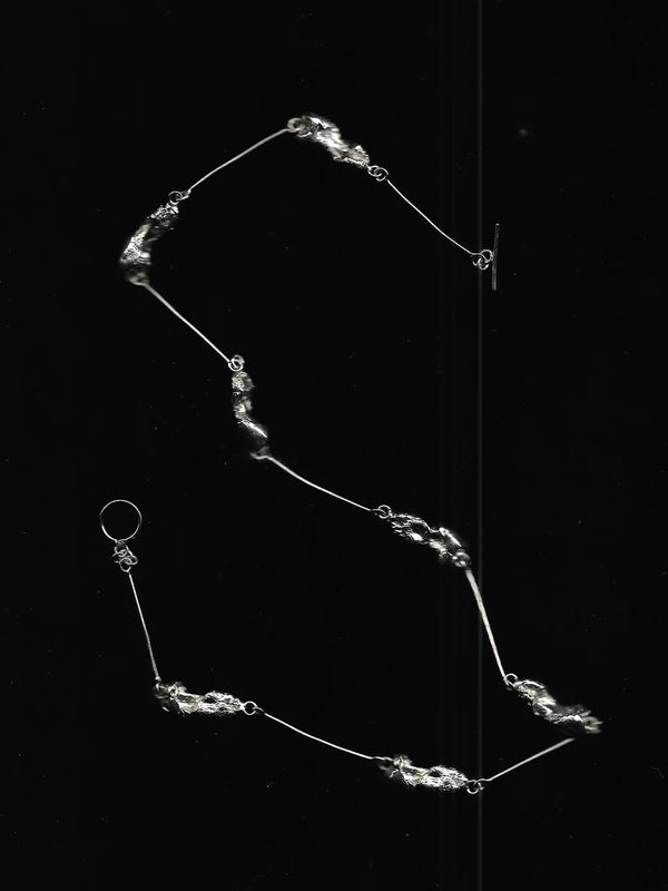 Anomali 13 Necklace Silver