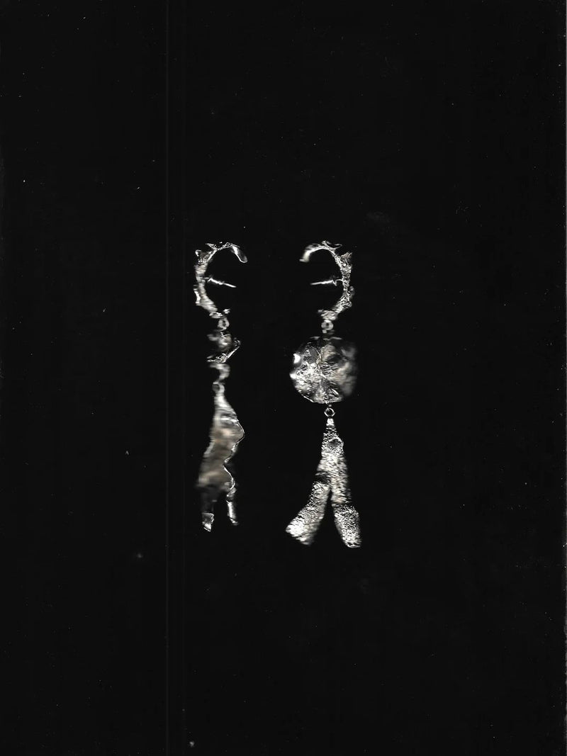 Derai Earrings Silver
