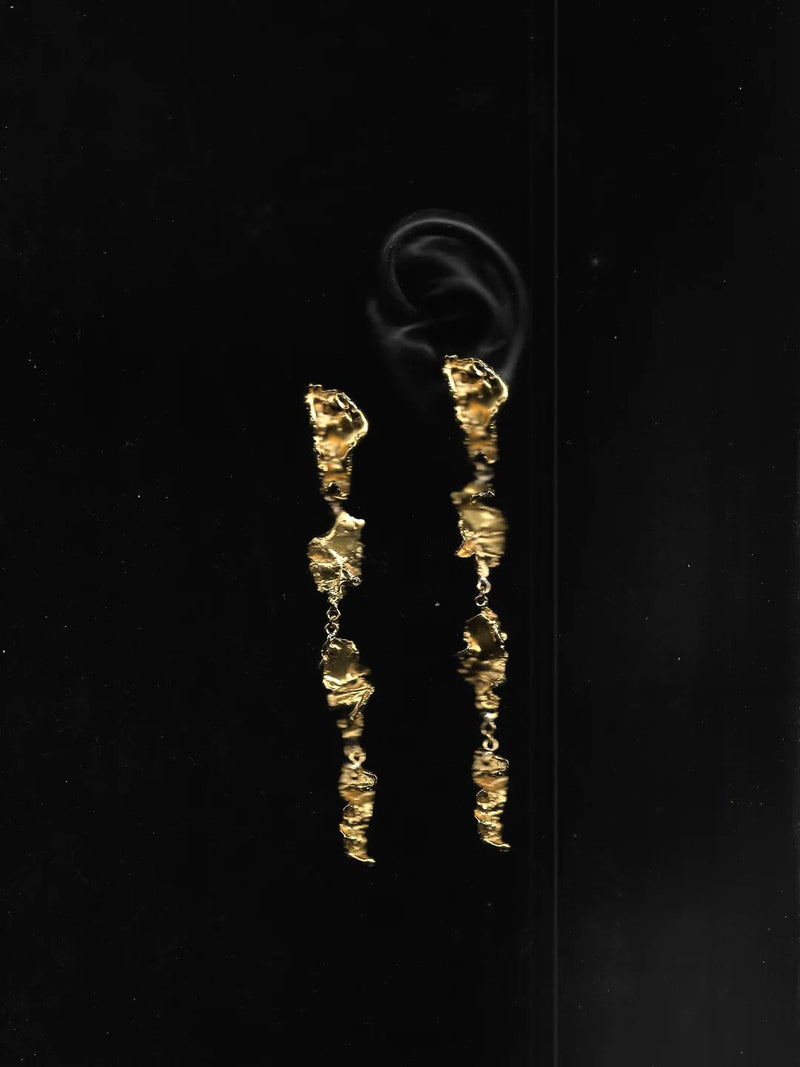 Derai Keping Earring Gold