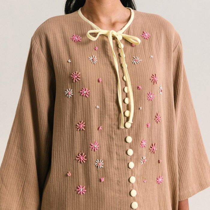 Fleur Longsleeve Brown