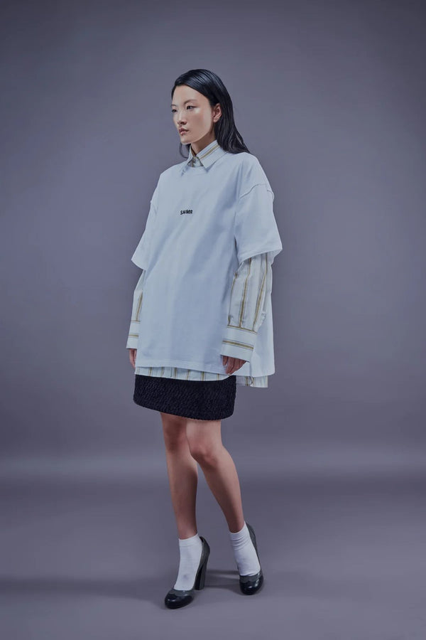 Magna Layer Tee - Yellow Striped Shirt