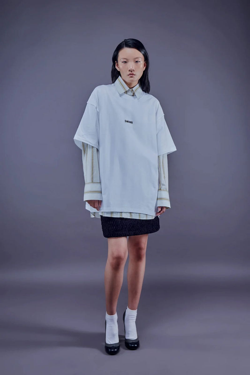 Magna Layer Tee - Yellow Striped Shirt