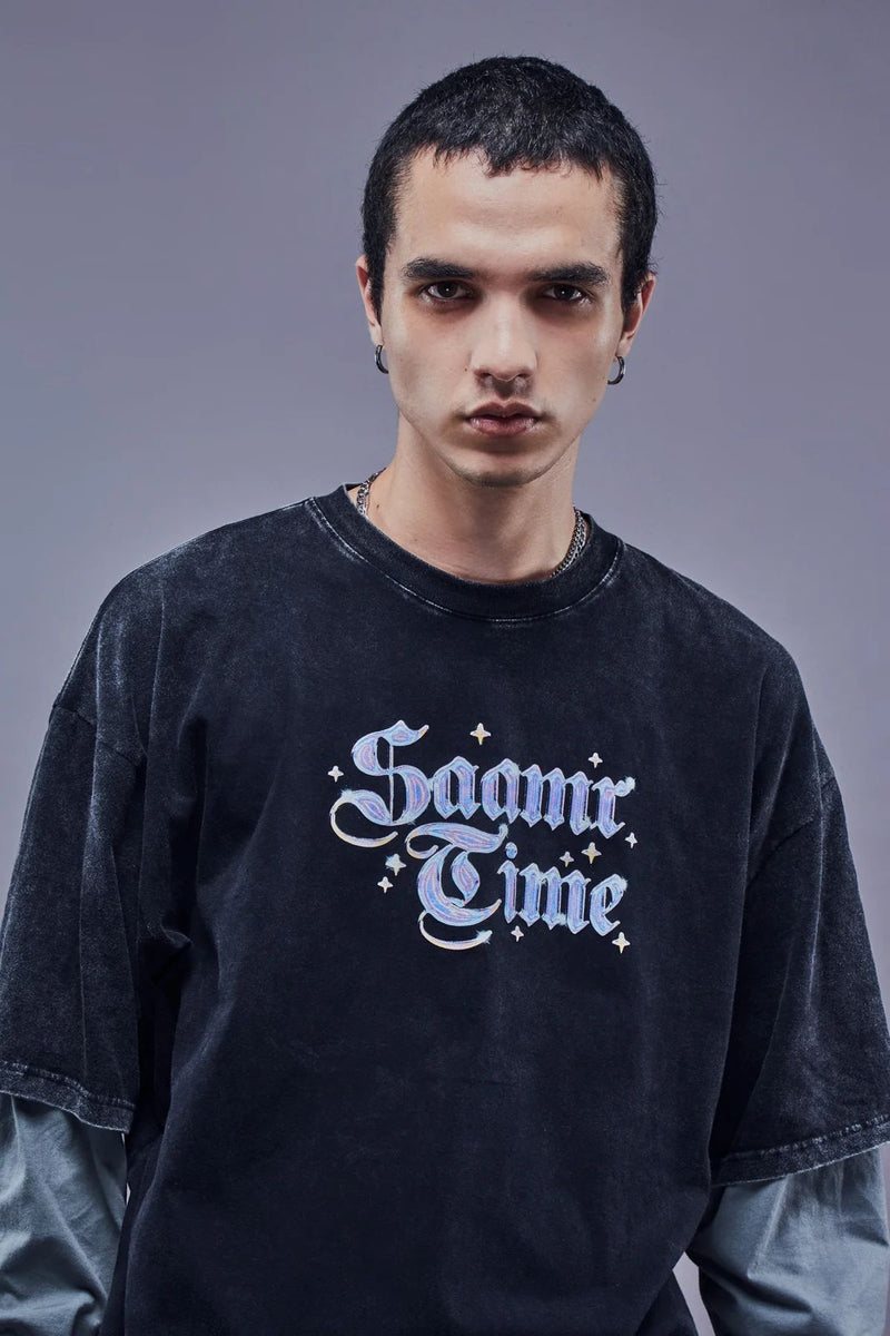 Nerv Grey Layer Tee