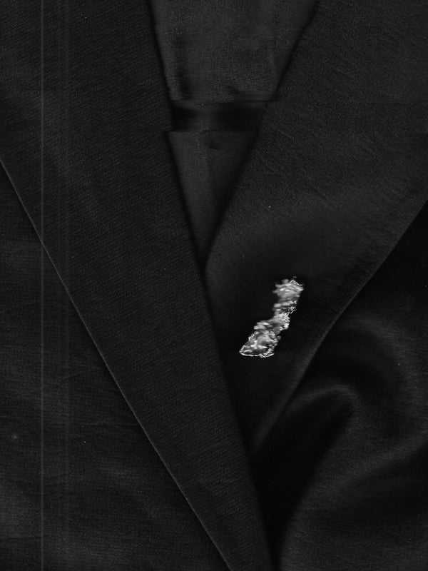 Runtuh 04 Brooch Silver
