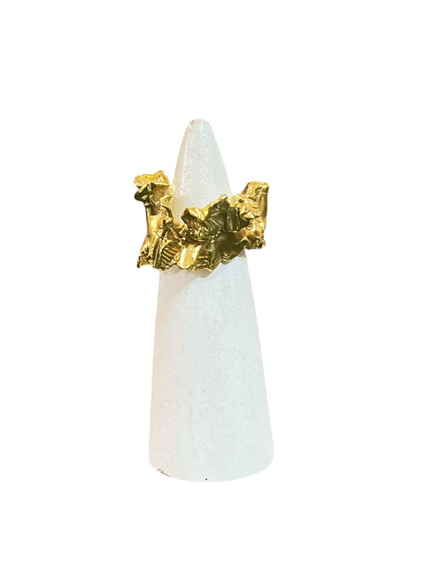 Alur Ring Cuff Gold