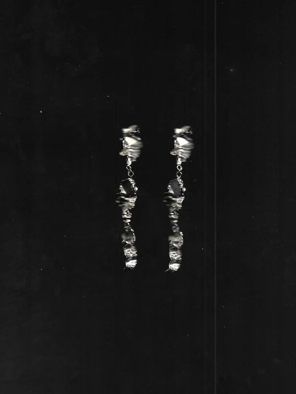 Rintik Keping Earring Silver