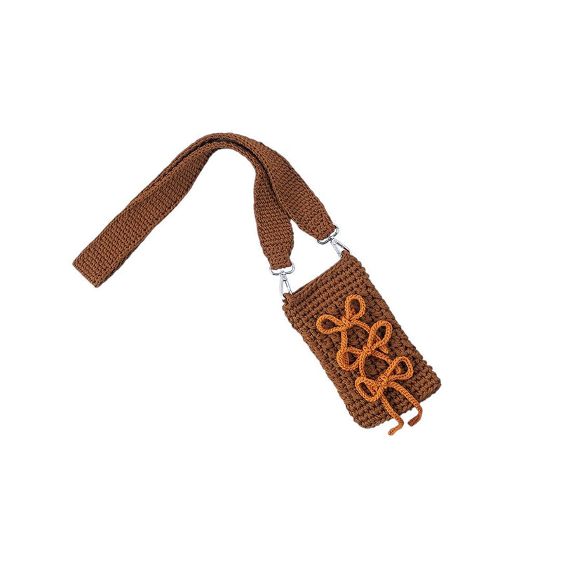 Charm Pouch Coklat Tanah