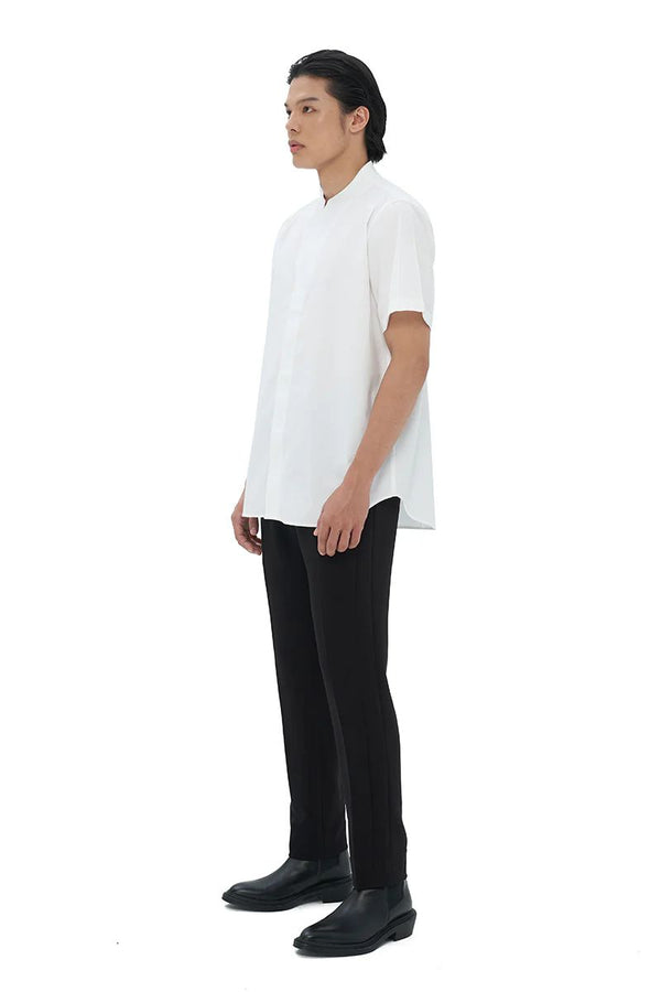 JS White Collarless Part 1 SS (New)