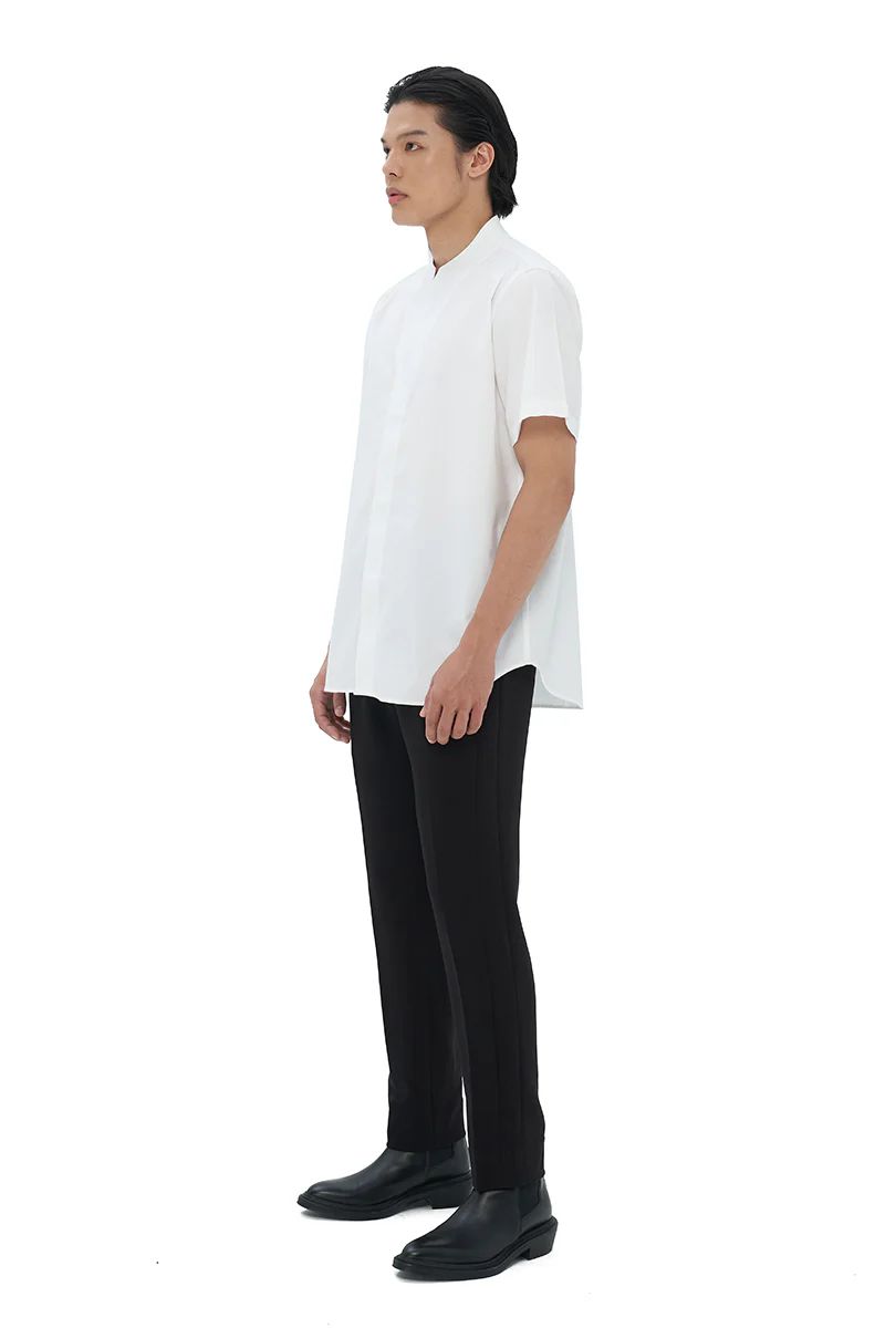 JS White Collarless Part 1 SS (New)