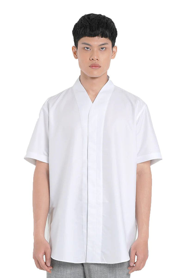 JS White Collarless Part 5 SS
