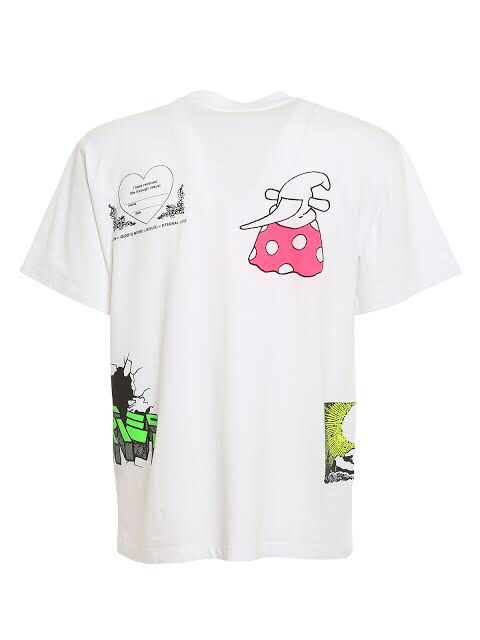 Aries Multi T-Shirt White