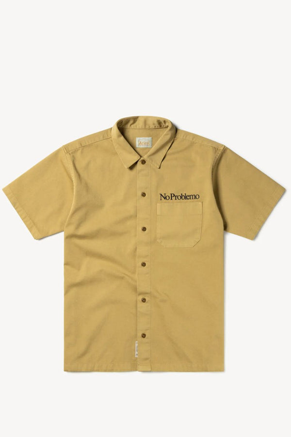 Aries Mini Problemo Uniform Shirt Khaki