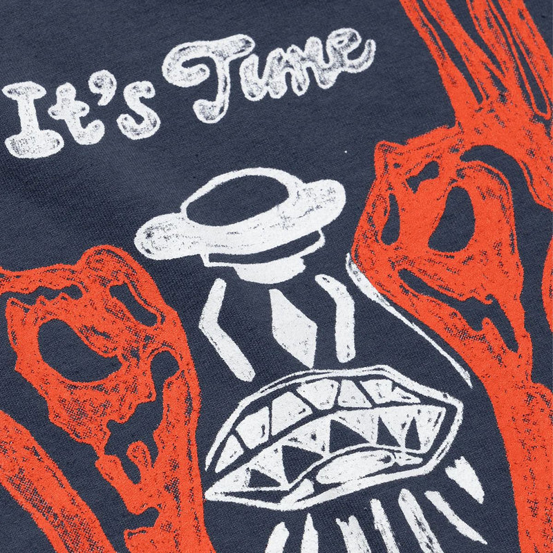 Aries It's Time LS Tee Navy