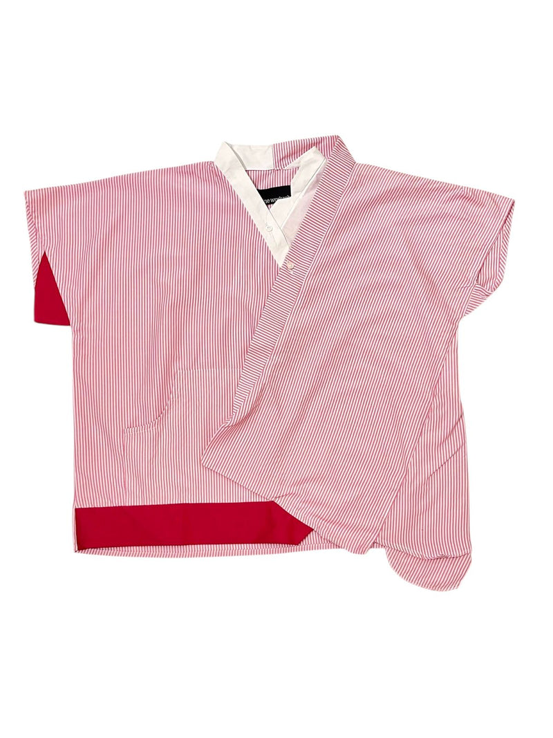 Simply Haruko Top Stripe Pink