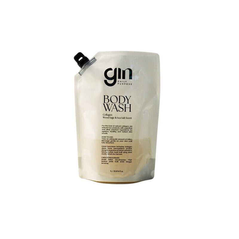 GIN Body Wash Refill 1L