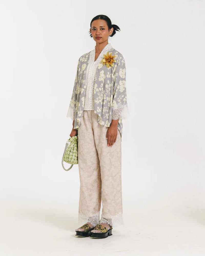 Kalila Longsleeve Blouse Grey
