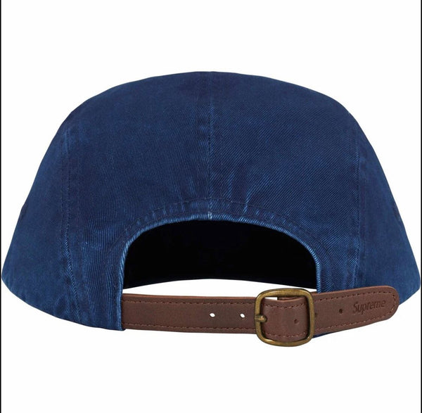 Washed Chino Twill Camp Cap Indigo