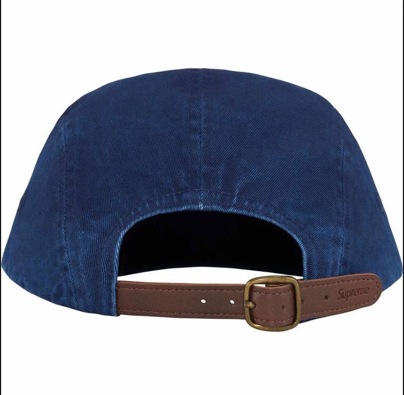 Washed Chino Twill Camp Cap Indigo