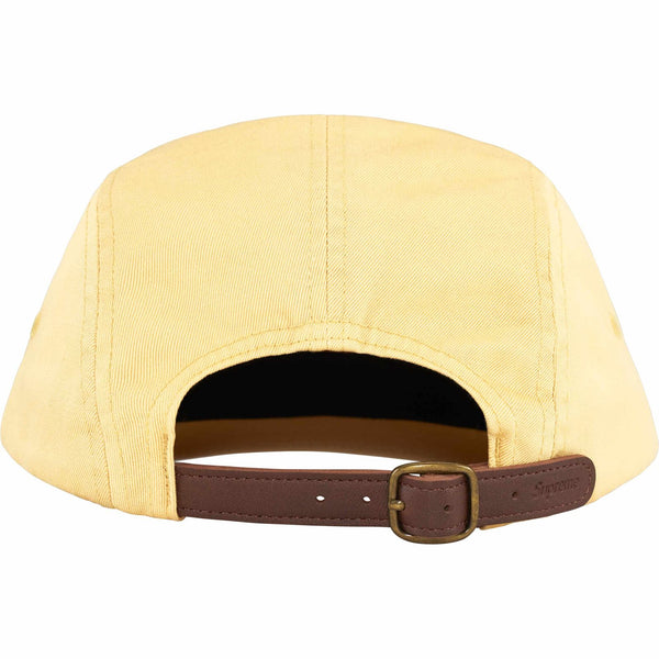 Washed Chino Twill Camp Cap Light Yellow
