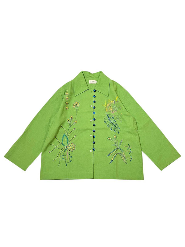 Florette Embroidery Ls Shirt