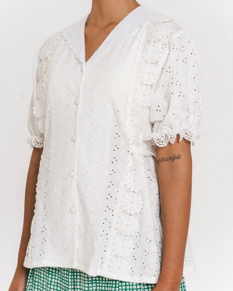 Sarcha Blouse White