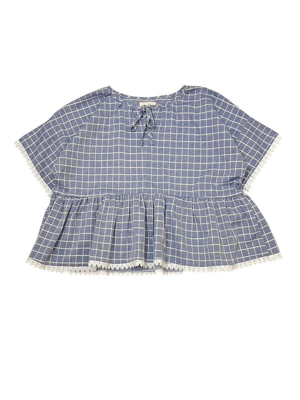 Niyelle Plaid Blouse