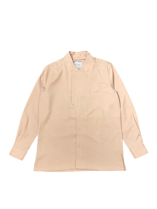 JS197 Beige Collarless Part 6 Longsleeves EF