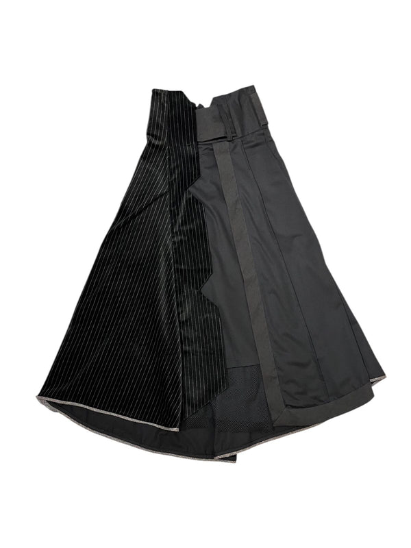 Mayumi Pleated Skirt Black
