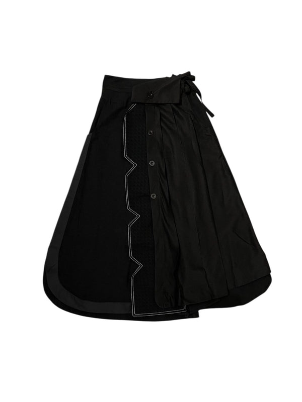 Minoru Skirt Black