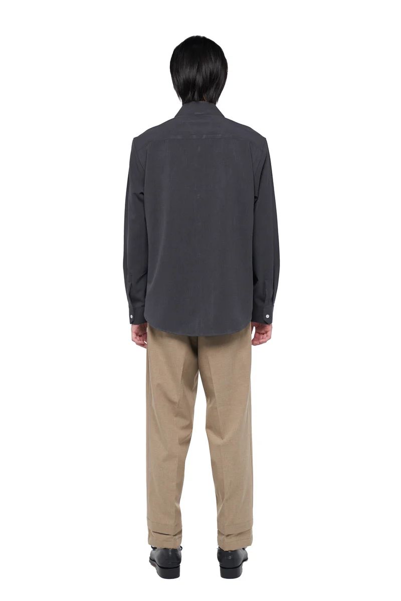 JS99 Dark Grey Collarless Part 5 Longsleeves JS EF