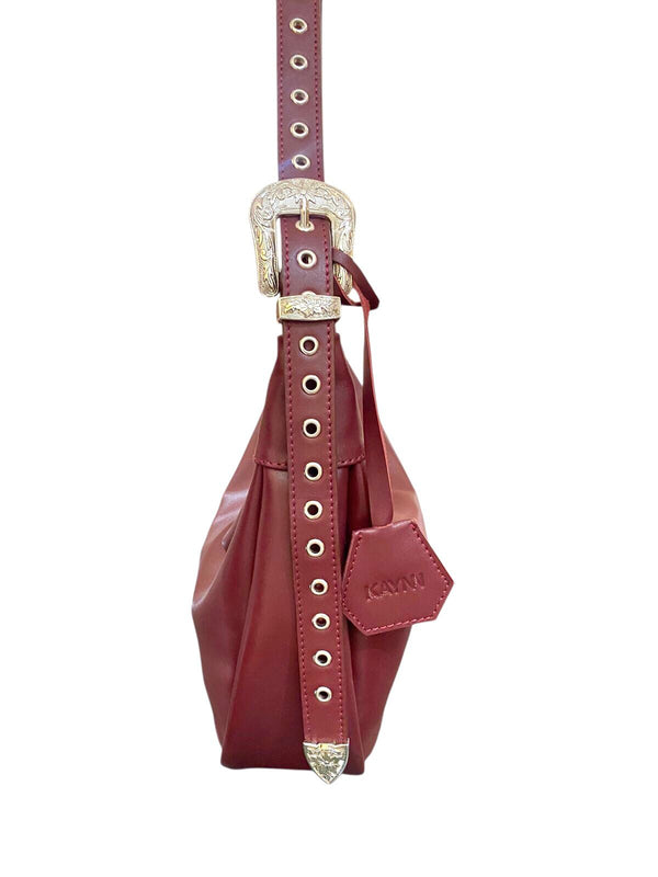 Medium Ginna Burgundy