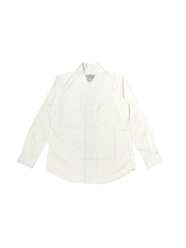 JS White Collarless Part 5 Longsleeves JS PM