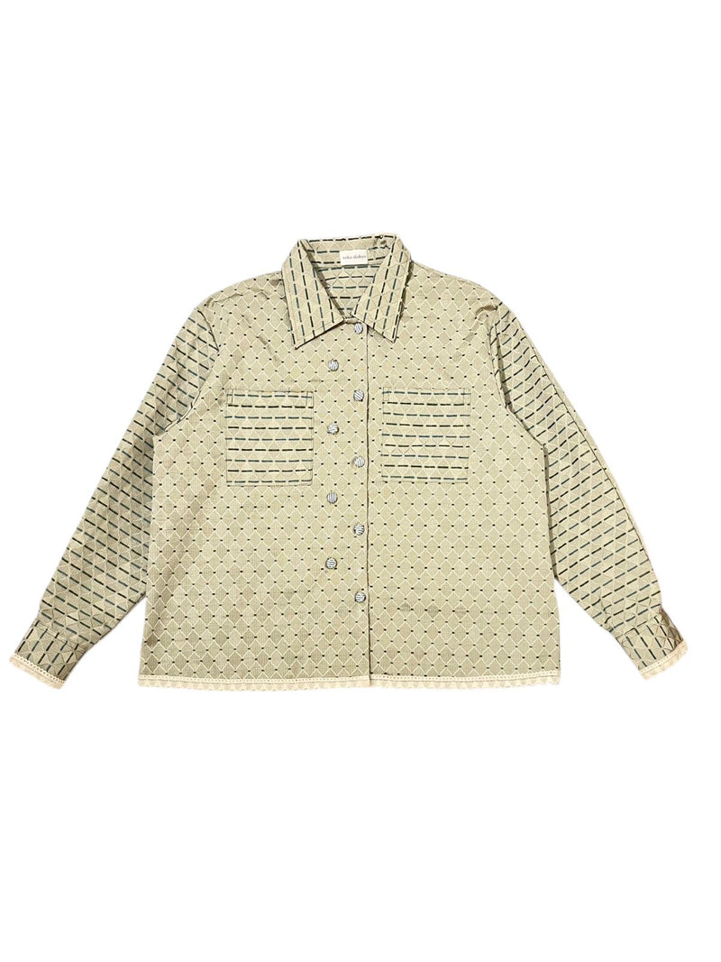 Emily Embroidery Jacket Green