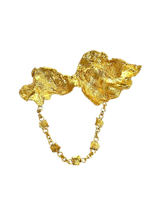 Bara Rintik 00 Brooch Gold