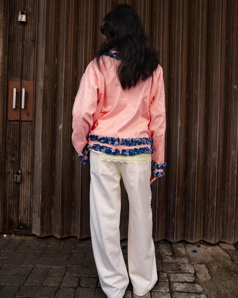 Molly Frill Jacket Pink
