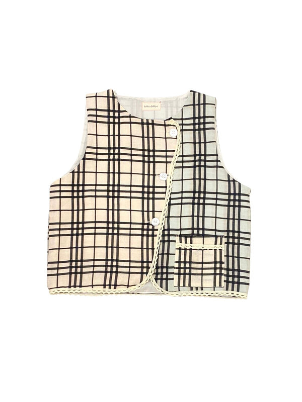 Cora Tartan Vest